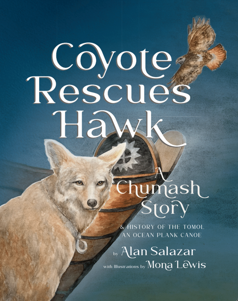 Coyote Rescues Hawk - Collector's Edition Hard Cover Book